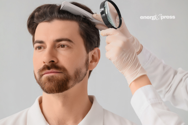 healthy hair and scalp